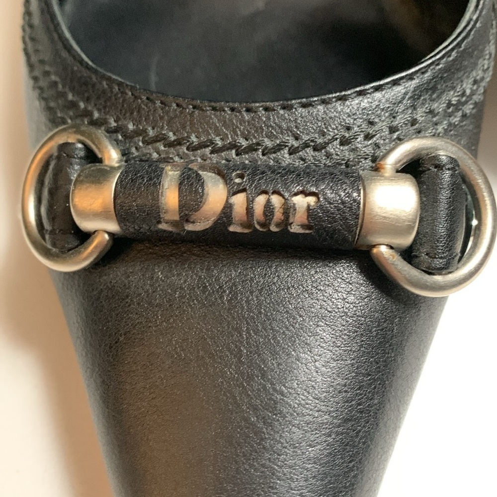 Dior Leather Pumps with toggle - Picture 3 of 15